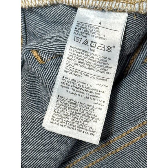 Old Navy Women’s 4 High Rise OG Straight Jeans Secret Smooth Pockets - Picture 4 of 8